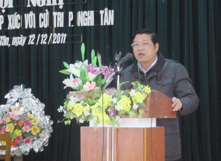 3 kì liên tiếp là đại biểu Quốc hội, ông Phan Đình Trạc sẽ làm tốt vai trò cầu nối giữa Đảng và cử tri.